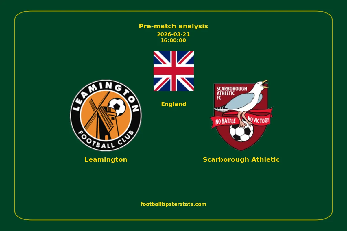 Pre-match analysis: Leamington vs Scarborough Athletic on 2026-03-21